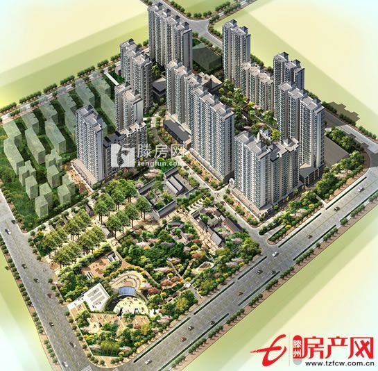 絕版地段，傳世府邸，滕州市中，商業(yè)繁華，交通便利，配套齊全