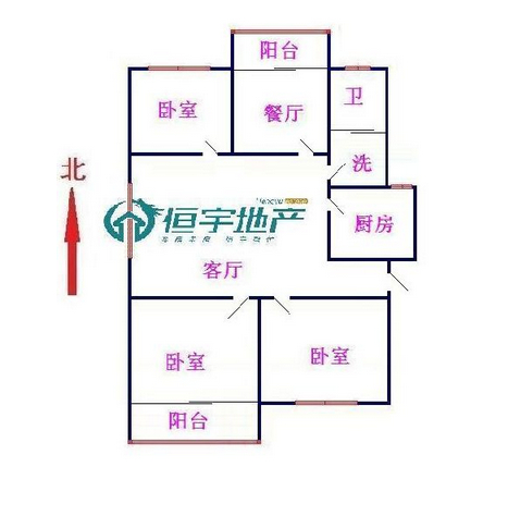 城北學區房，大太小區超低價格享受大面積住房