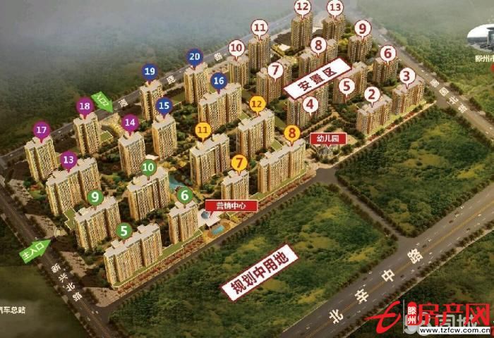 附近有市民廣場，教育配套，雙語幼兒園